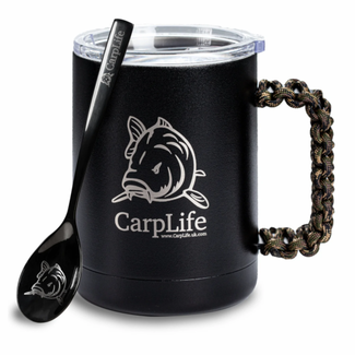 carplife thermal mug & carpy theelepel