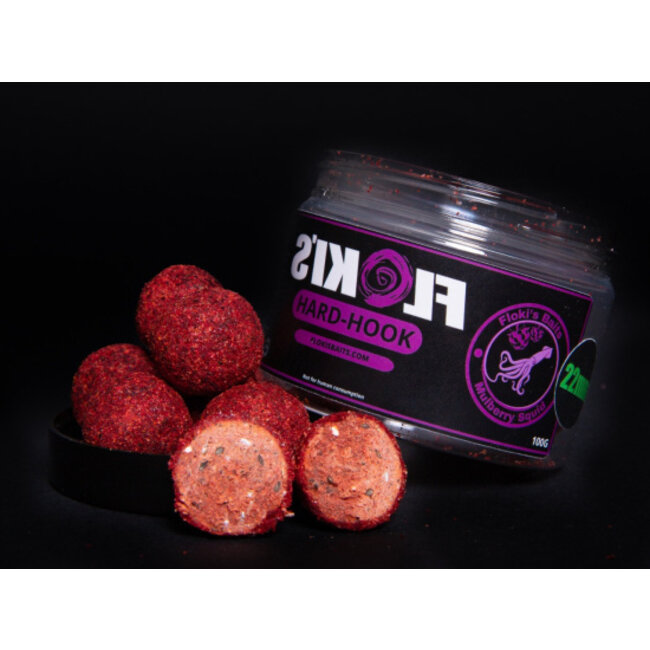 floki's baits hard hook mulberry squid **uitverkoop**