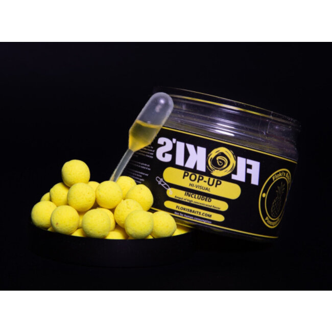 floki's baits pop-up fluor yellow pineapple **uitverkoop**