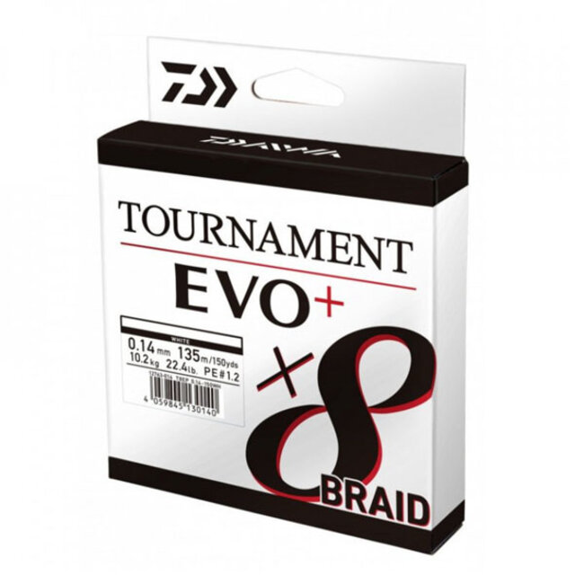 daiwa tournament+ 8 braid evo