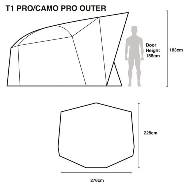 Nash titan t1 camo  pro bivvy