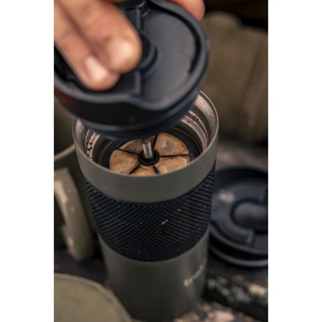 trakker armolife thermal coffee press mug