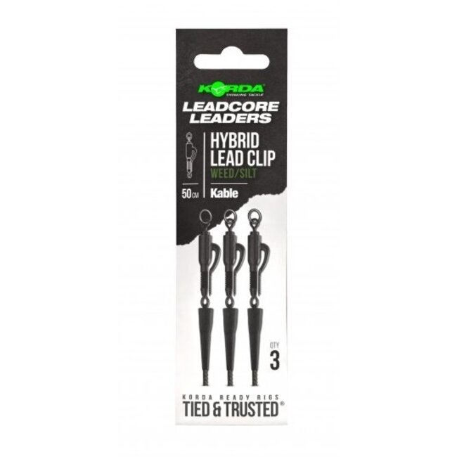 korda leadcore leaders + hybrid lead clip