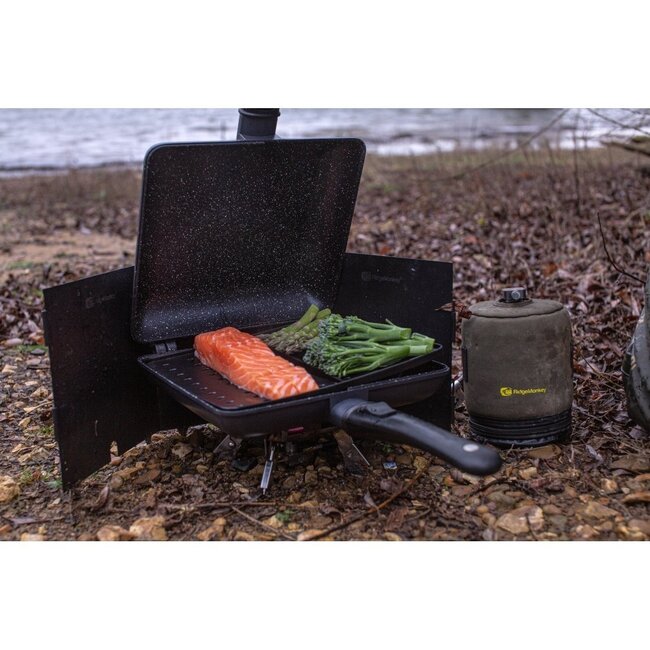 ridgemonkey connect combi & steamer xxl granite edition