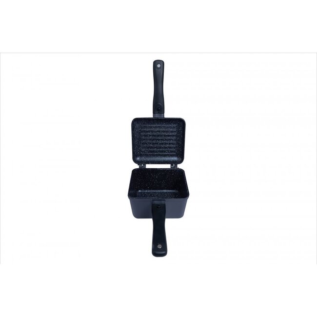 ridgemonkey connect deep pan & griddle granite edition