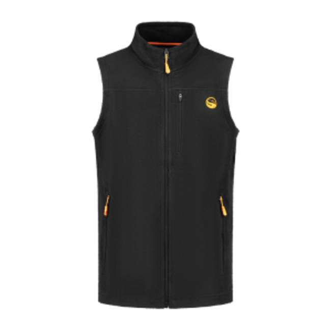 guru fleece gilet zwart