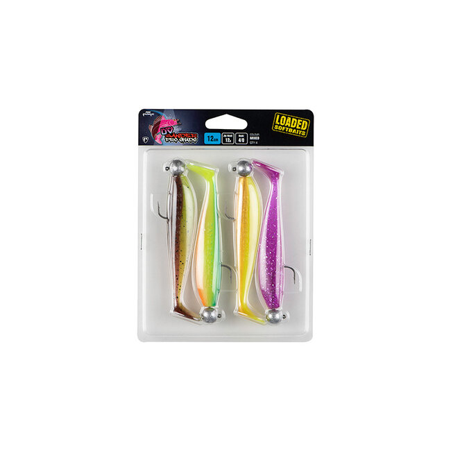 rage ultra uv zander pro shads - loaded