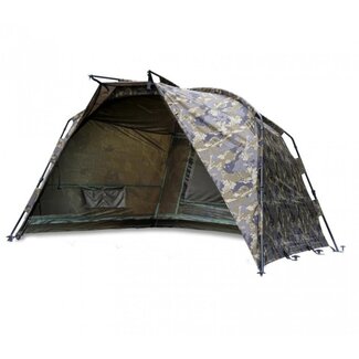 solar tackle camo compact spider shelter