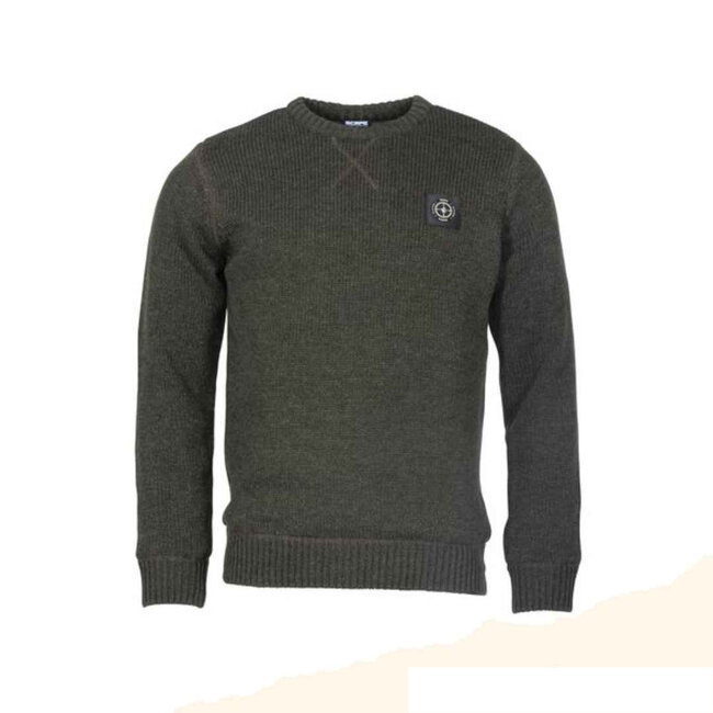 nash scope knitted crew jumper