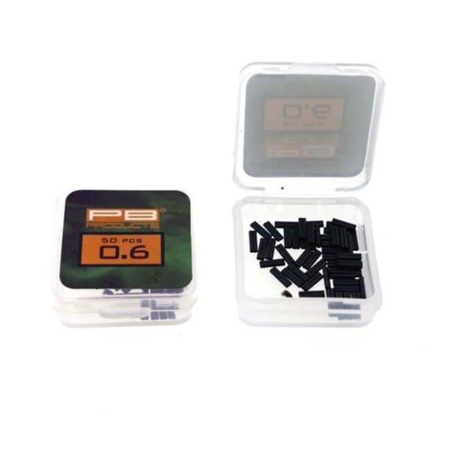 pb products double barrel crimps - dull black