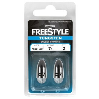freestyle tungsten bullet sinkers 5gr
