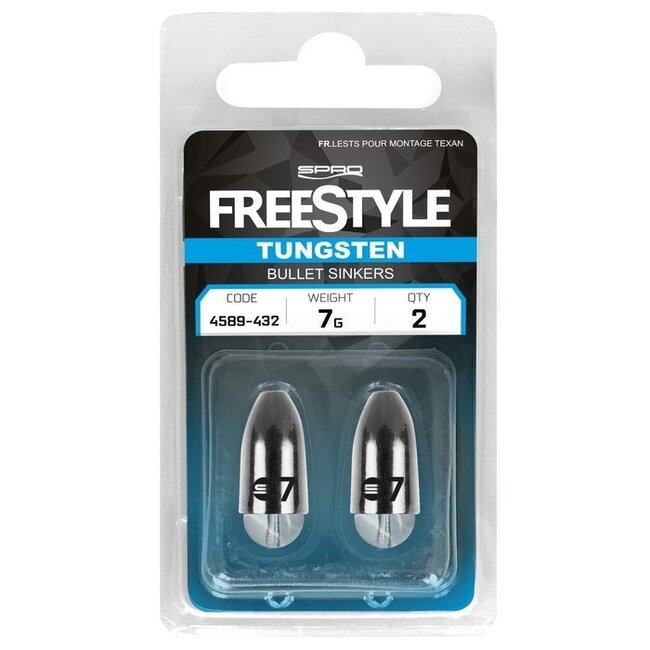 freestyle tungsten bullet sinkers 5gr