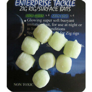 enterprice zig rig - surface baits neon