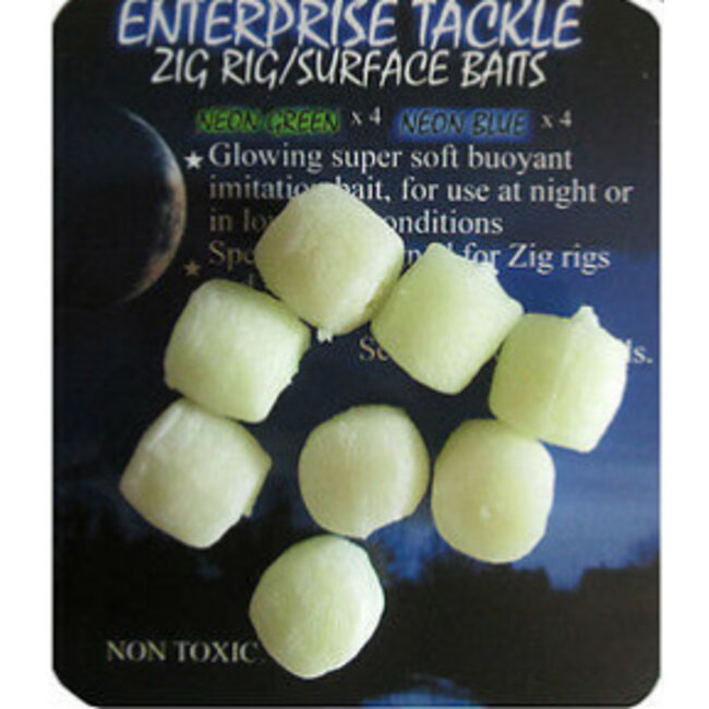 enterprice zig rig  - surface baits neon