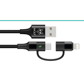 wolf powertech 2 in 1 charging cable