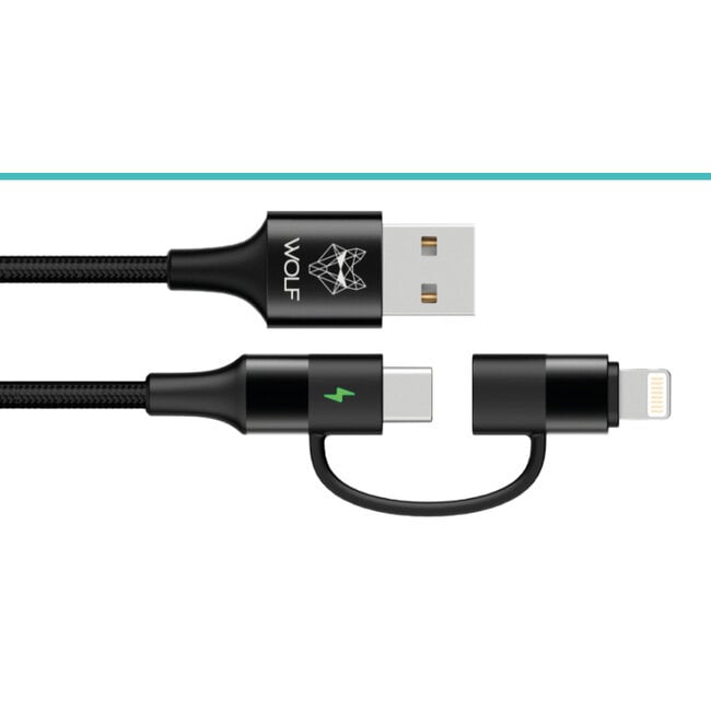 wolf powertech 2 in 1 charging cable