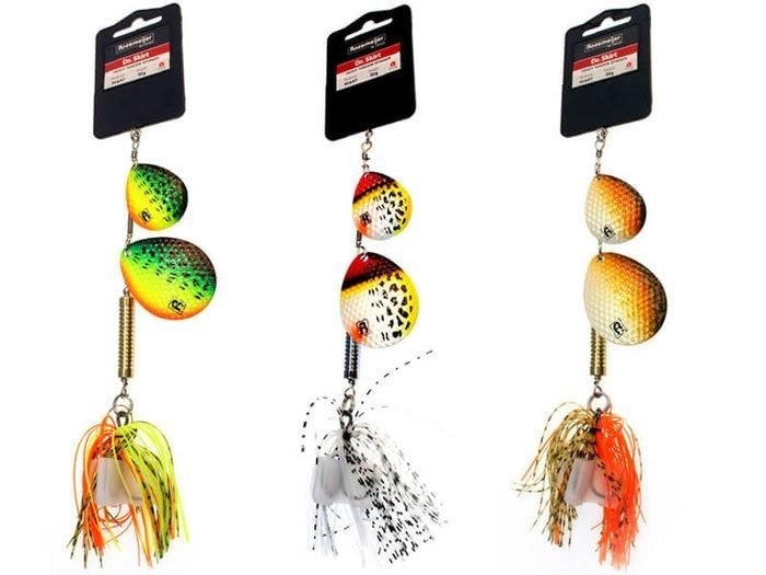 Esca Spinner Rozemeijer Dr. Blade Tandem #3 & #5 - 10g Per Luccio E Persico, Pesca Predatori - Foto 4