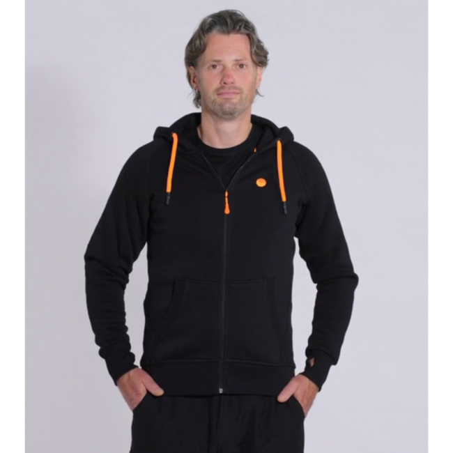 guru semi logo hoodie black