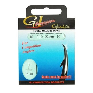 gamakatsu onderlijnen g1 104 vaste hengel