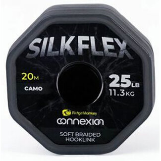 ridgemonkey connexion silkflex soft braid 25lb