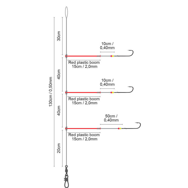 spro 26 plastic boom easy paternoster