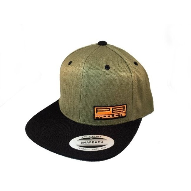 pb products snapback cap olive green