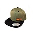 pb products snapback cap olive green