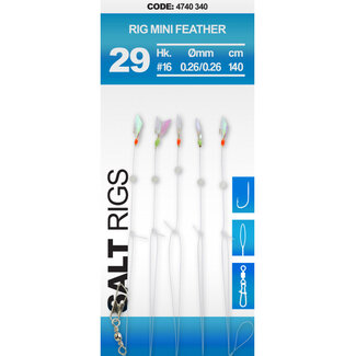 Spro 29 mini feather makreel paternoster **laatste kans**