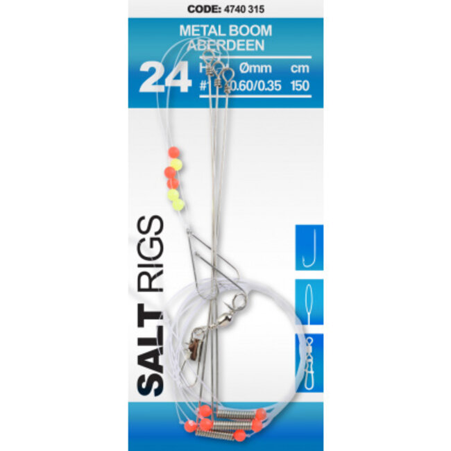 spro 24 metal boom  aberdeen paternoster