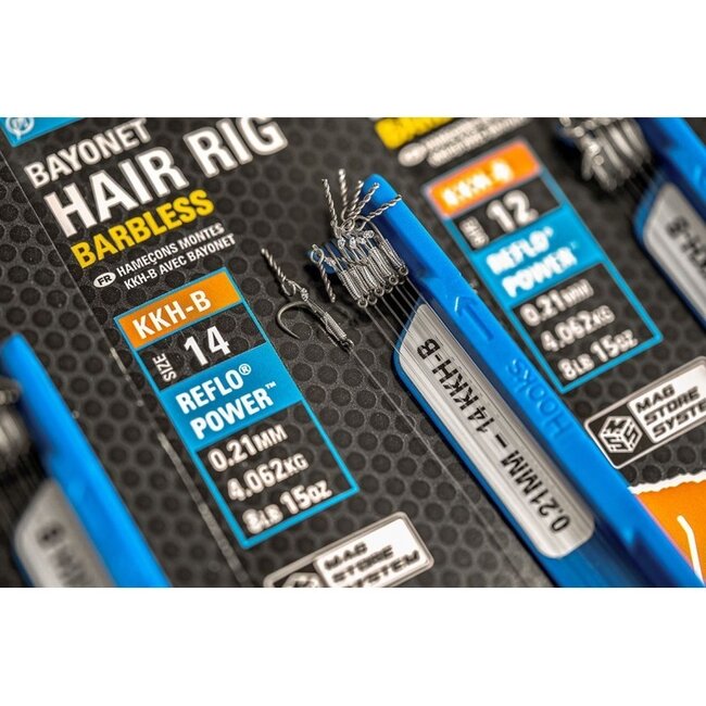 preston kkh-b haak op bayonet onderlijn barbless