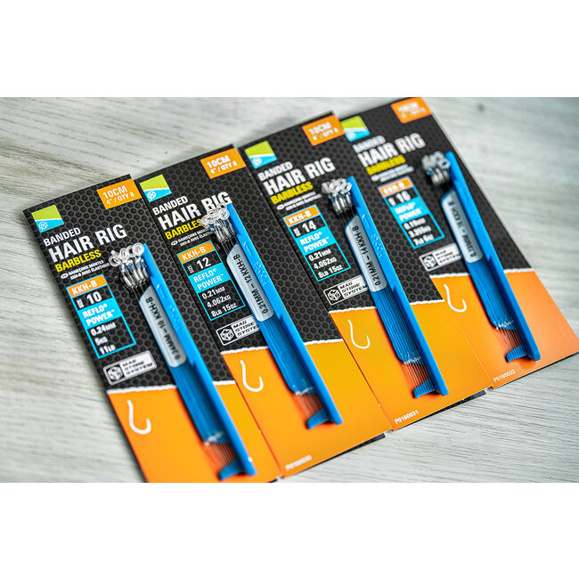 preston kkh-b haak op banded onderlijn barbless