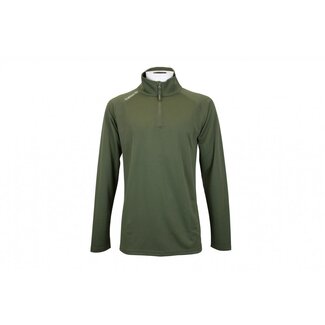 trakker half zip top with uv sun protection