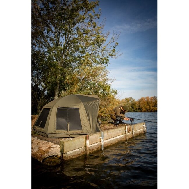 trakker tempest bivvy 100 skull cap wrap aquatexx ev 1.0