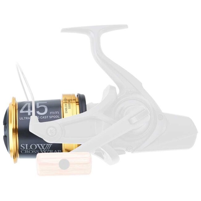 daiwa losse spoel emblem 45 scw qd  (gold)