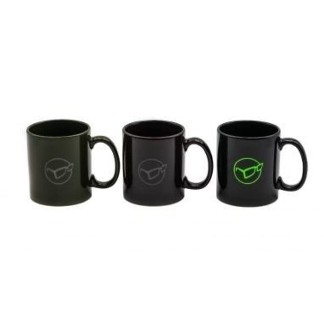 korda mug (glasses logo)