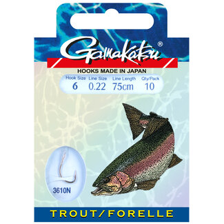 spro gamakatsu bkd trout forel hakenboek 3610n