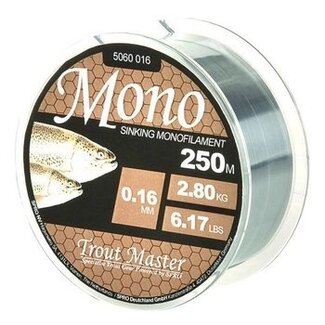 trout master mono nylon