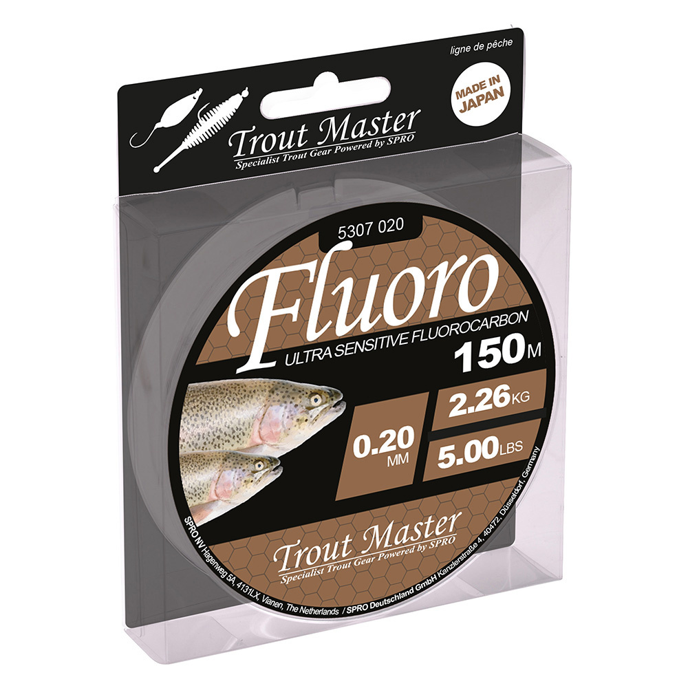 Setale In Fluorocarbonio Per Pesca A Spinning - SPRO Matt Black | 2 Pezzi | Invisibile Sott'acqua - Foto 5