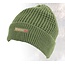 trakker textured lined beanie (bont-gevoerd)