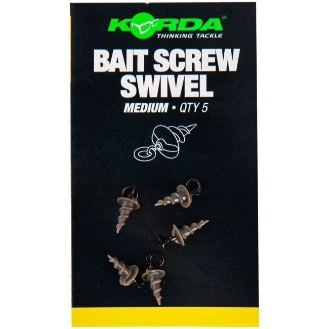 korda bait screw swivel medium