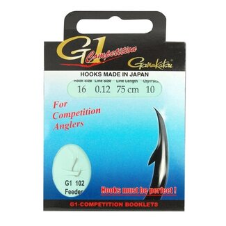 gamakatsu onderlijnen g1 102 feeder