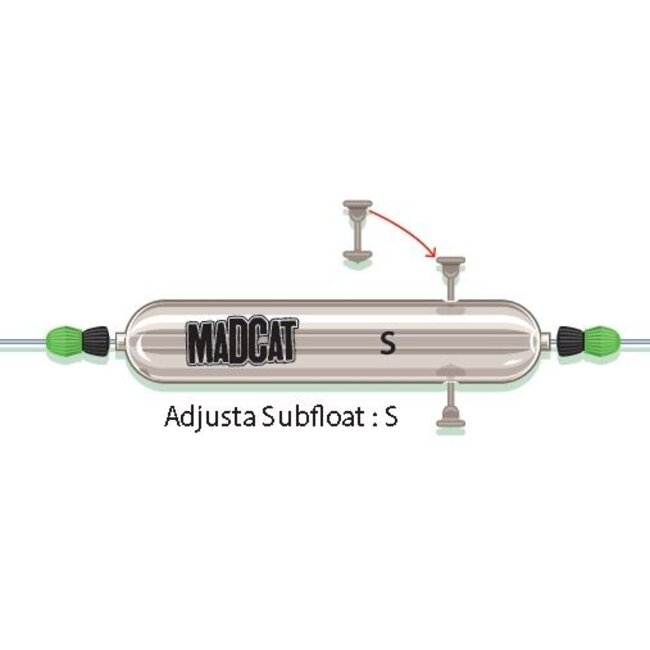 madcat adjusta basic river rig - livebait