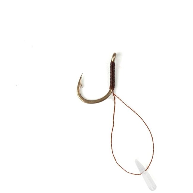 korum barbed hook hairs with quickstops
