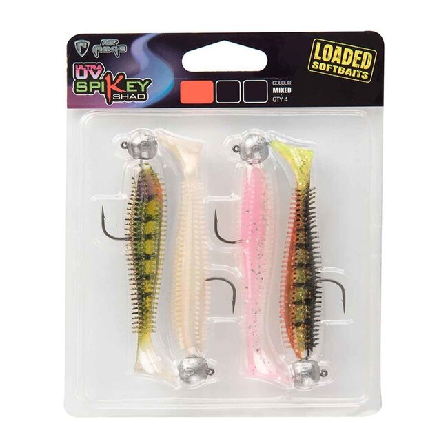 fox rage uv spikey shad loaded