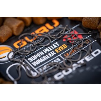 guru super pellet waggler eyed barbless