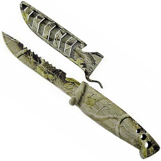 elite jaxon camouflage army knife