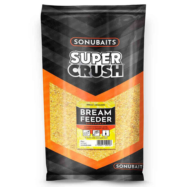 sonubaits supercrush groundbait bream feeder