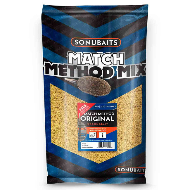sonubaits supercrush groundbait match method mix original