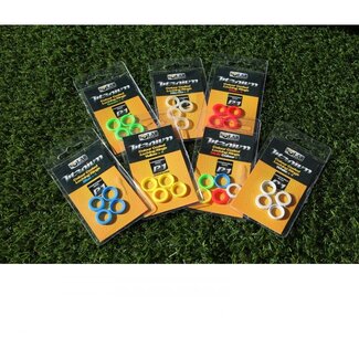 solar tackle titanium locking rings **WIT**  **laatste kans**