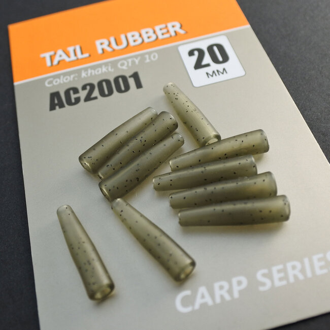 life orange tail rubber